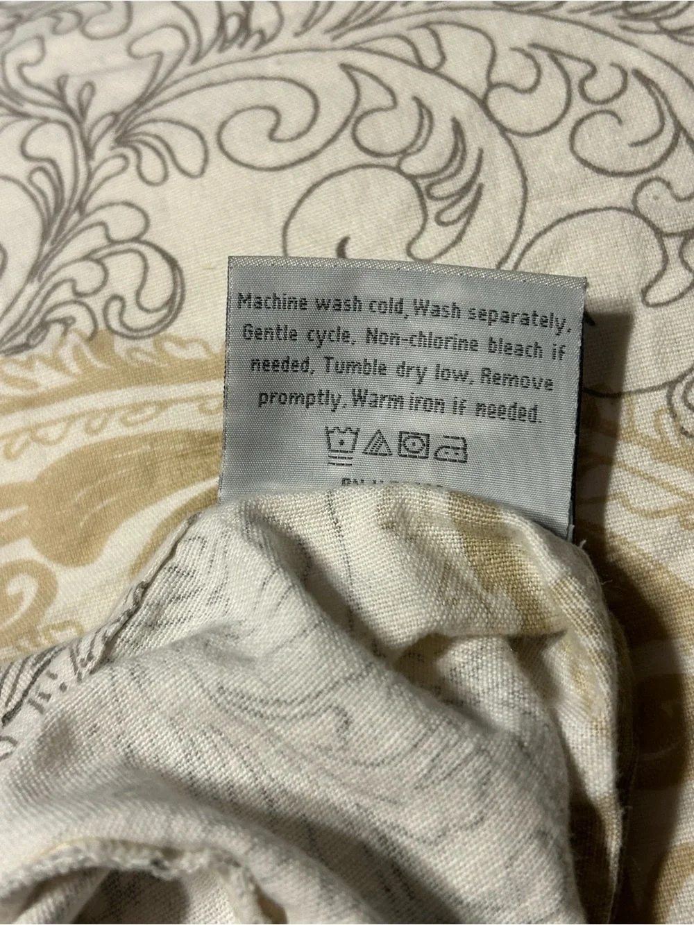 Noble Excellence Villa Renata King duvet set. Pottery Barn